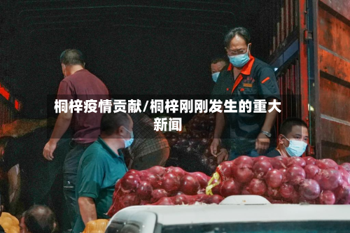 桐梓疫情贡献/桐梓刚刚发生的重大新闻-第2张图片