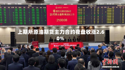 上期所原油期货主力合约夜盘收涨2.60%-第1张图片