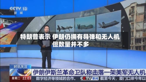 特朗普表示 伊朗仍拥有导弹和无人机 但数量并不多-第2张图片