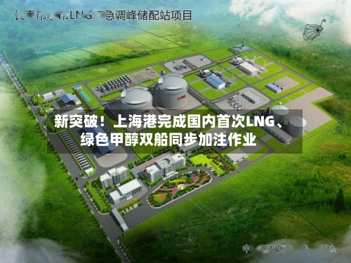 新突破！上海港完成国内首次LNG、绿色甲醇双船同步加注作业-第1张图片