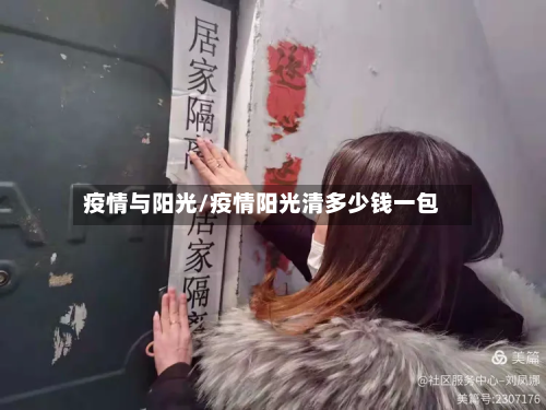疫情与阳光/疫情阳光清多少钱一包-第3张图片