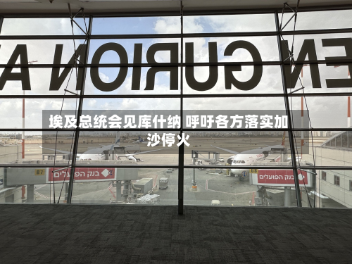 埃及总统会见库什纳 呼吁各方落实加沙停火-第1张图片