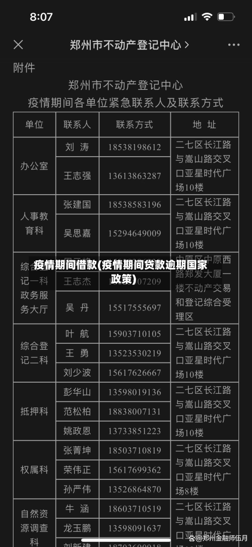 疫情期间借款(疫情期间贷款逾期国家政策)-第3张图片