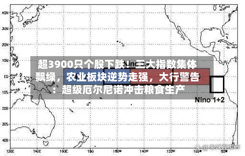超3900只个股下跌！三大指数集体飘绿，农业板块逆势走强，大行警告：超级厄尔尼诺冲击粮食生产-第2张图片