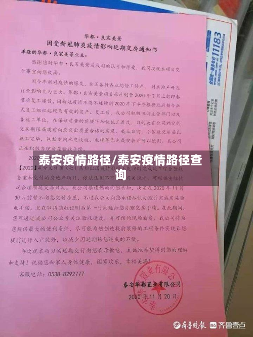 泰安疫情路径/泰安疫情路径查询-第3张图片