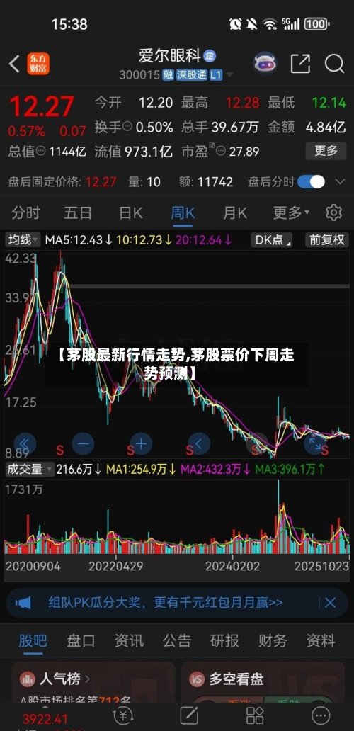【茅股最新行情走势,茅股票价下周走势预测】-第1张图片