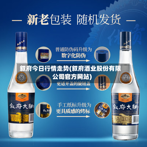 叙府今日行情走势(叙府酒业股份有限公司官方网站)-第1张图片