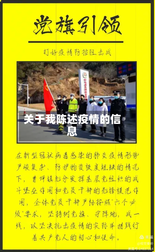 关于我陈述疫情的信息-第2张图片