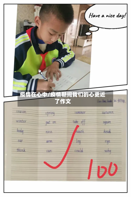 疫情在心中/疫情期间我们的心更近了作文-第2张图片