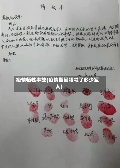 疫情牺牲事故(疫情期间牺牲了多少军人)-第1张图片