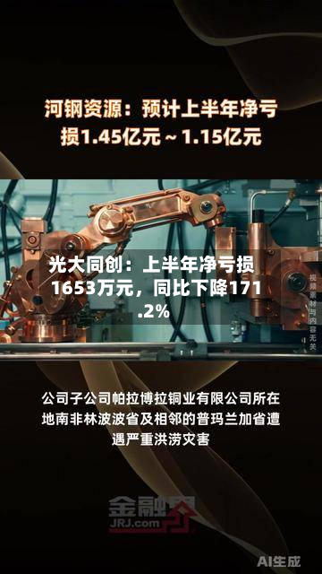光大同创：上半年净亏损1653万元，同比下降171.2%-第1张图片